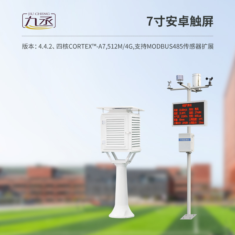 學校氣象站展示氣象數據的“教育價值”