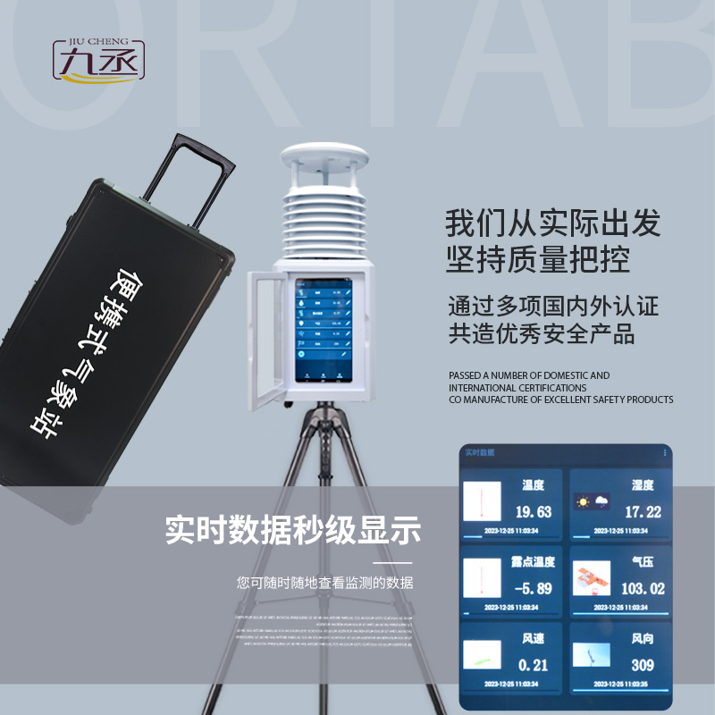 便攜式環(huán)境監(jiān)測站，應(yīng)急救援也需要它！